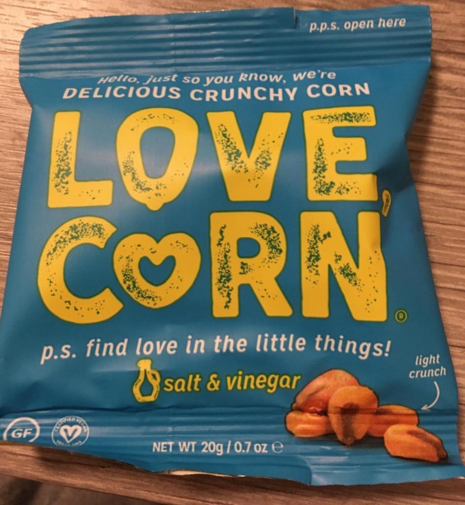 Fotografie - Love Corn salt & vinegar