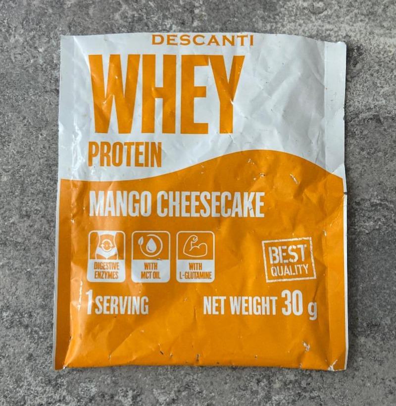 Fotografie - Whey Protein Mango Cheesecake Descanti