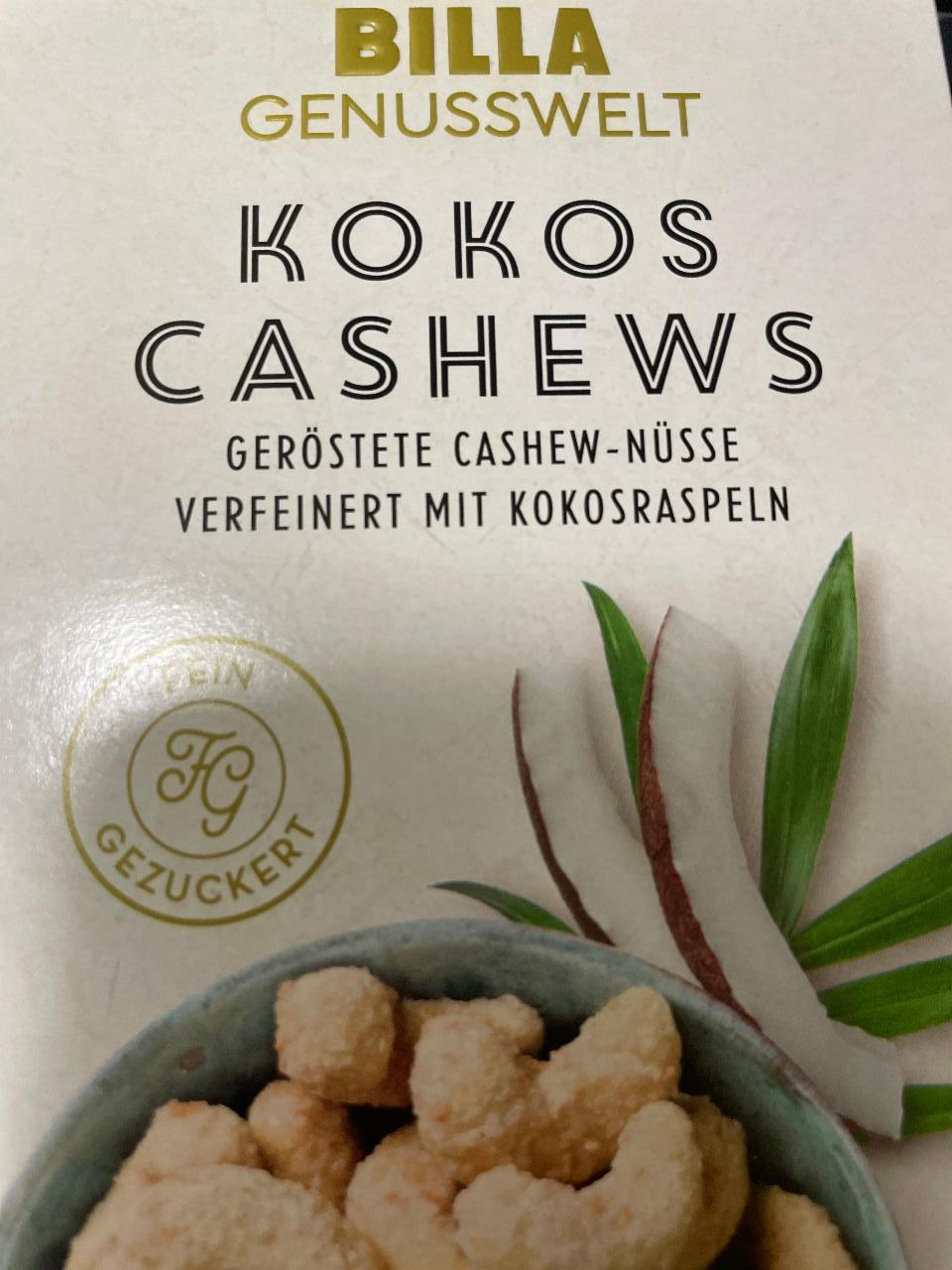 Fotografie - Kokos Cashews Billa