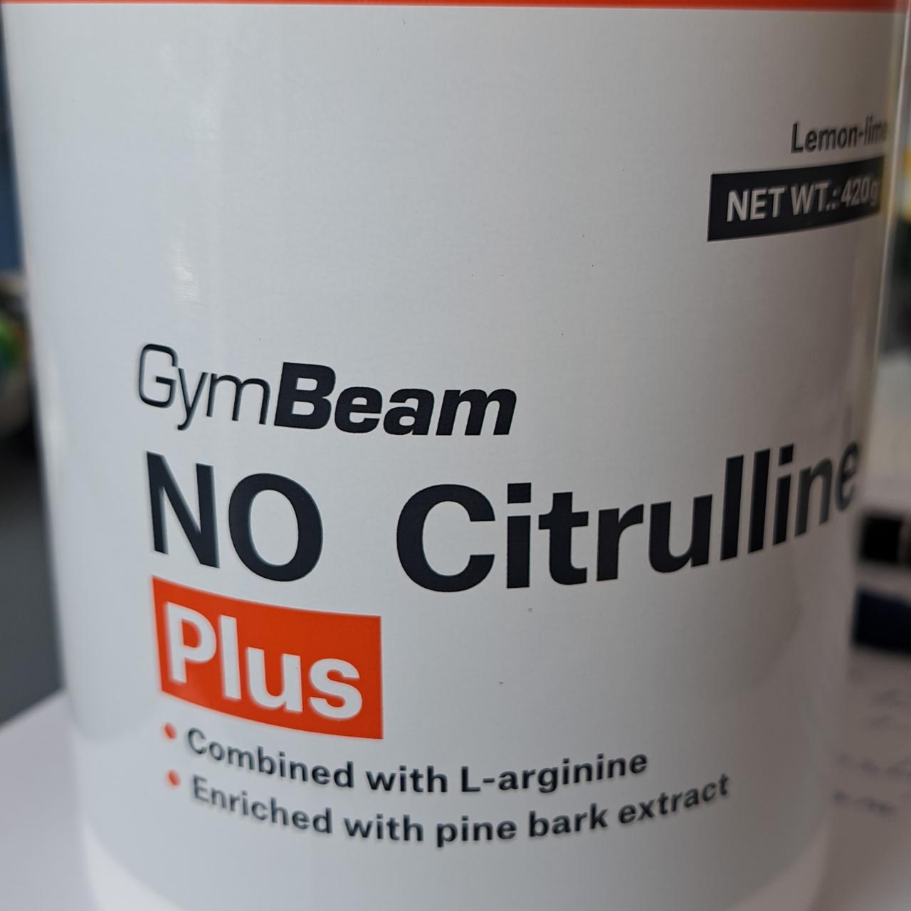 Fotografie - NO Citrulline Plus Lemon-lime GymBeam