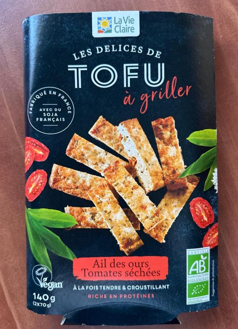 Fotografie - Tofu à griller Tomates séchées La Vie Claire