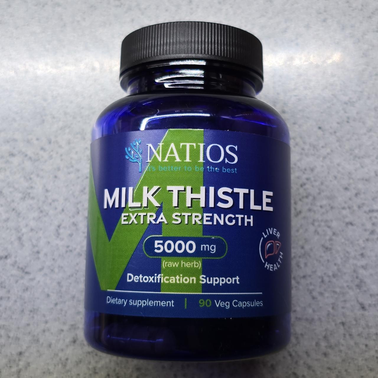 Fotografie - Milk Thistle extra strength Natios