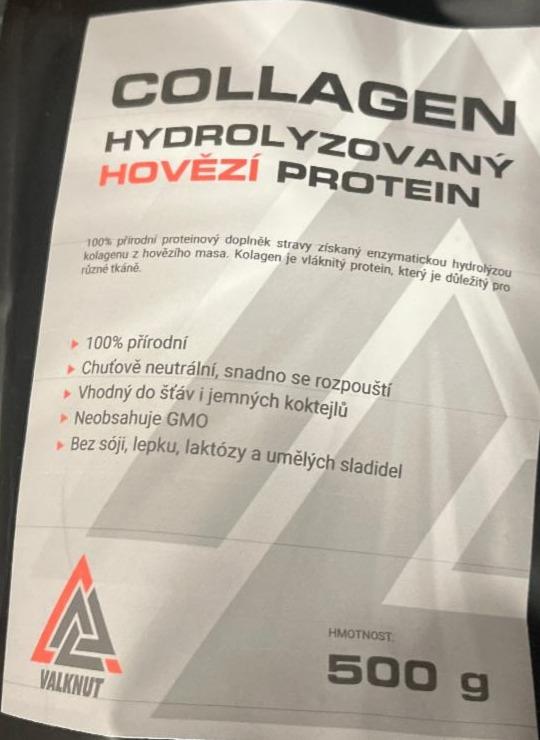 Fotografie - Collagen hydrolyzovaný hovězí protein Valknut