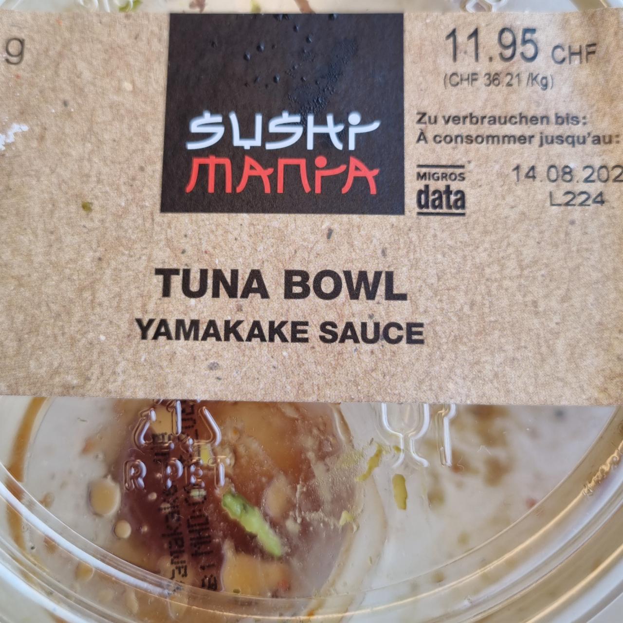 Fotografie - Tuna Bowl Yamakake Sauce Sushi Mania