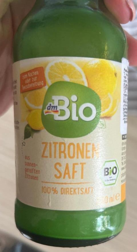 Fotografie - Zitronen Saft dmBio