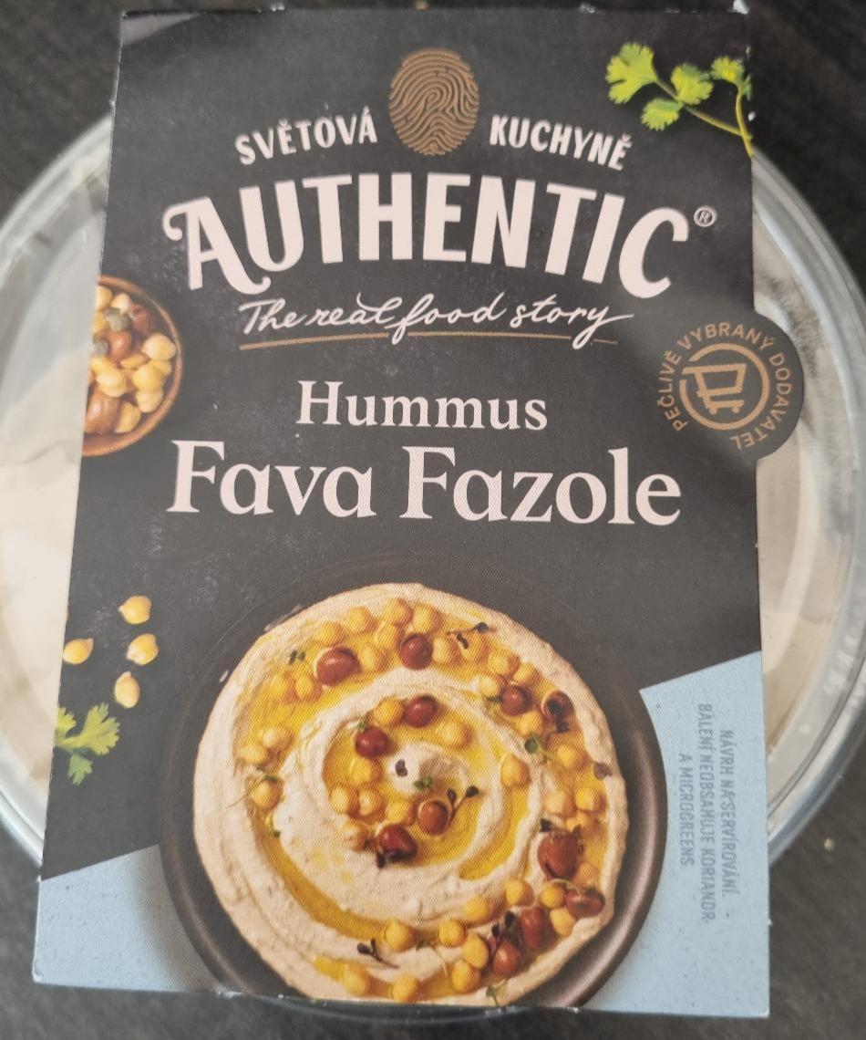 Fotografie - Hummus Fava Fazole Authentic