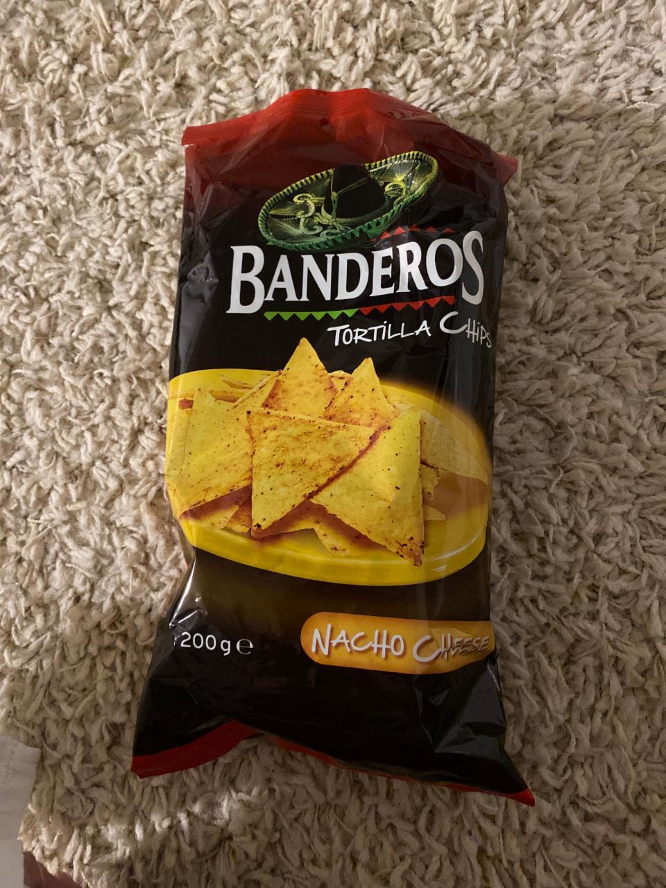 Fotografie - Banderos Tortilla Chips s príchuťou syra