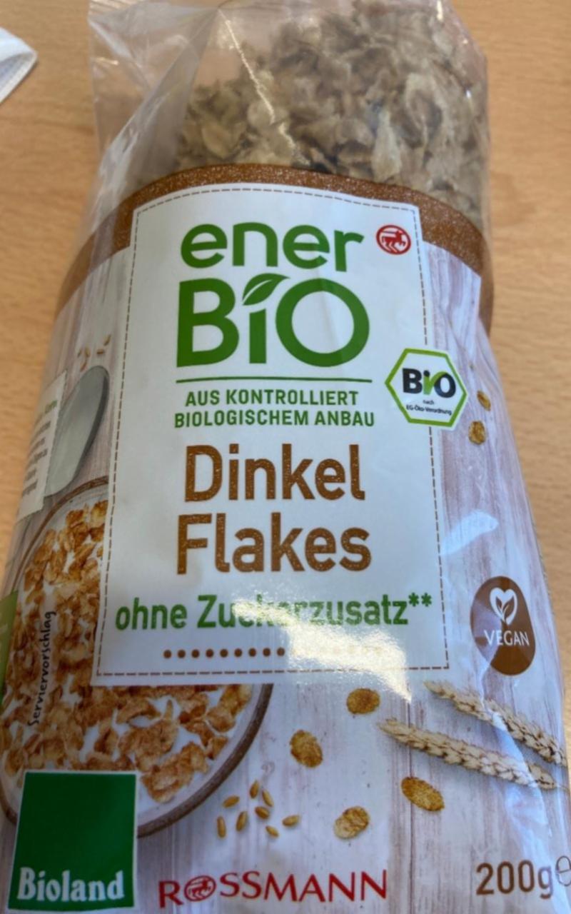 Fotografie - Dinkel flakes bio (špaldové lupínky) EnerBio