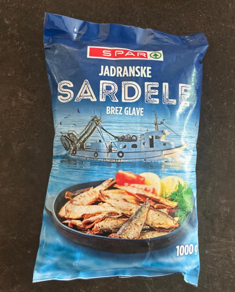 Fotografie - Jadranske Sardele brez glave Spar