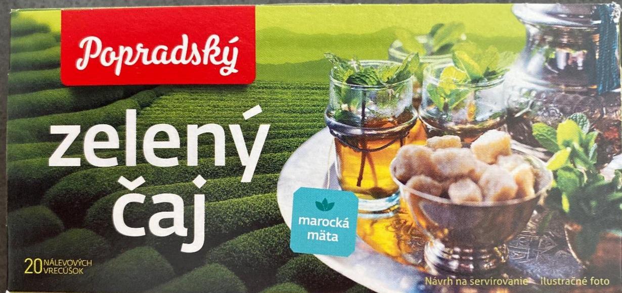 Fotografie - Popradský zelený čaj marocká mäta