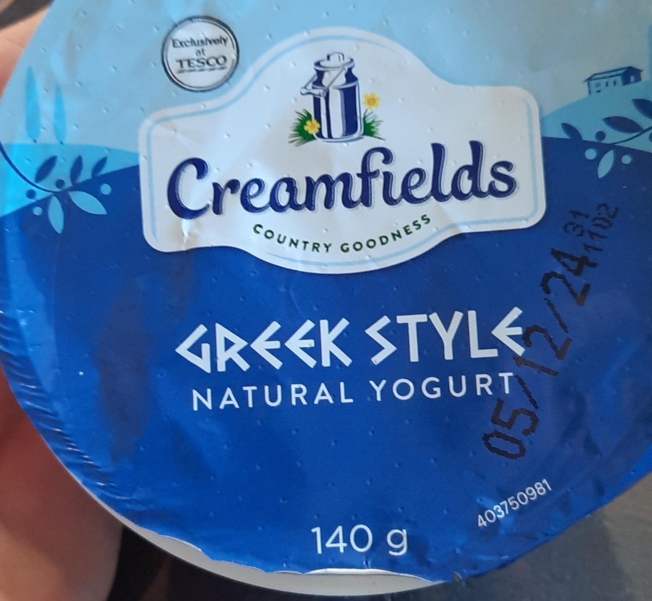 Fotografie - Greek Style Natural Yogurt Creamfields