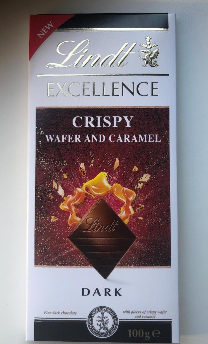 Fotografie - Excellence Cripsy Wafer and caramel Dark Lindt