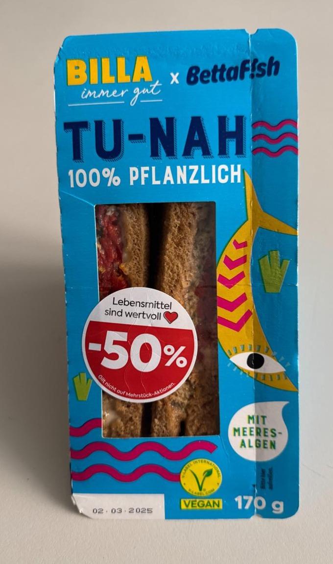 Fotografie - Tu-nah 100% Pflanzlich Billa