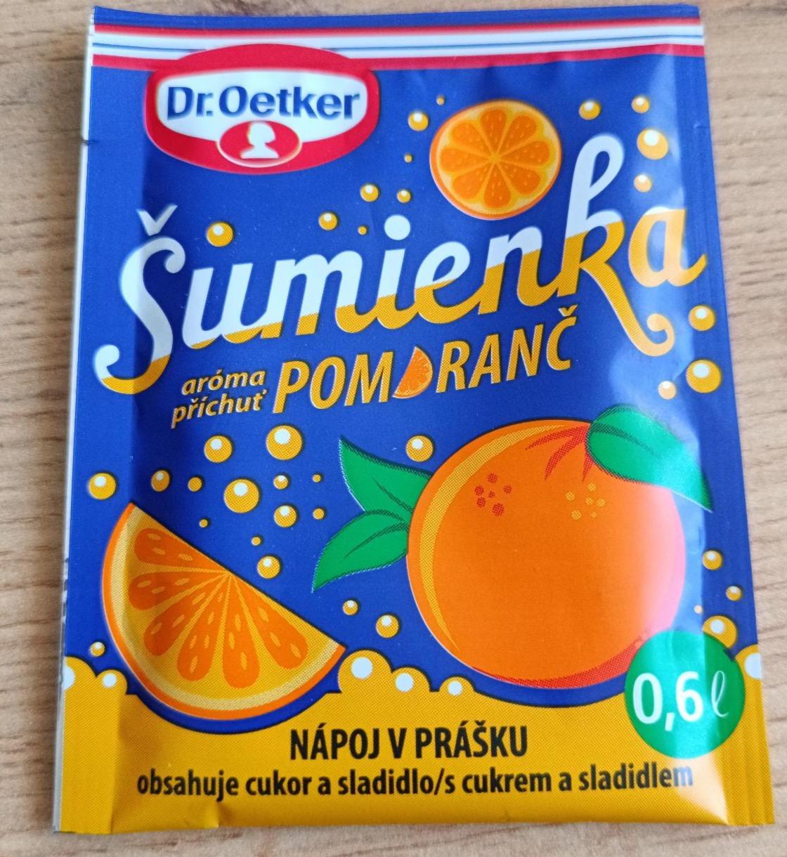 Fotografie - Šumienka Pomaranč Dr.Oetker