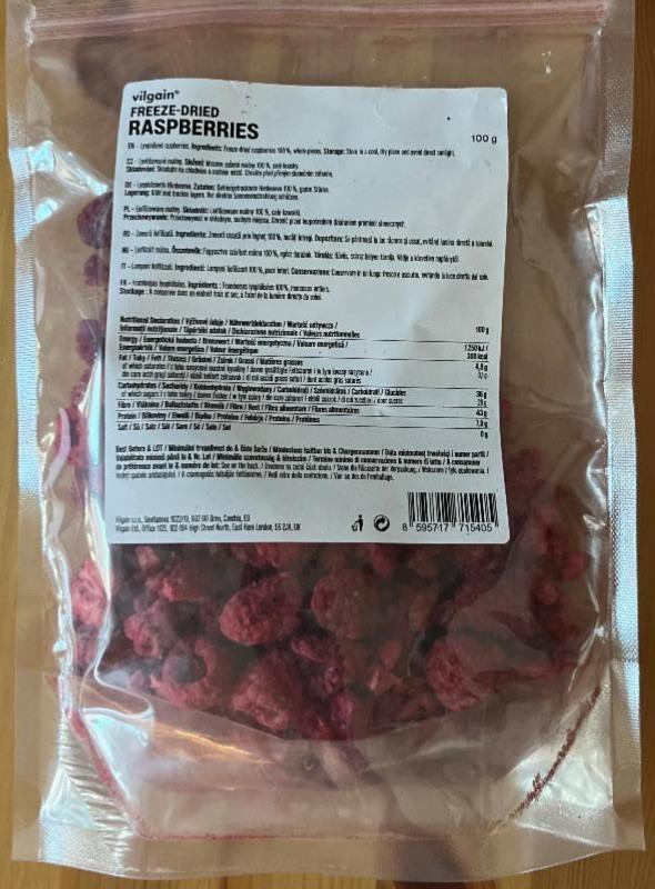 Fotografie - Freeze-Dried Raspberries Vilgain