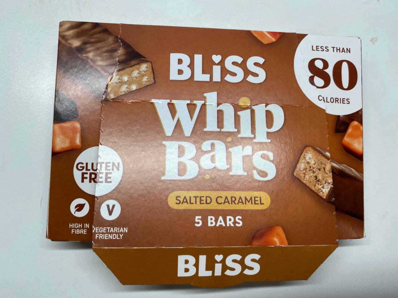 Fotografie - Whip Bars Salted Caramel Bliss