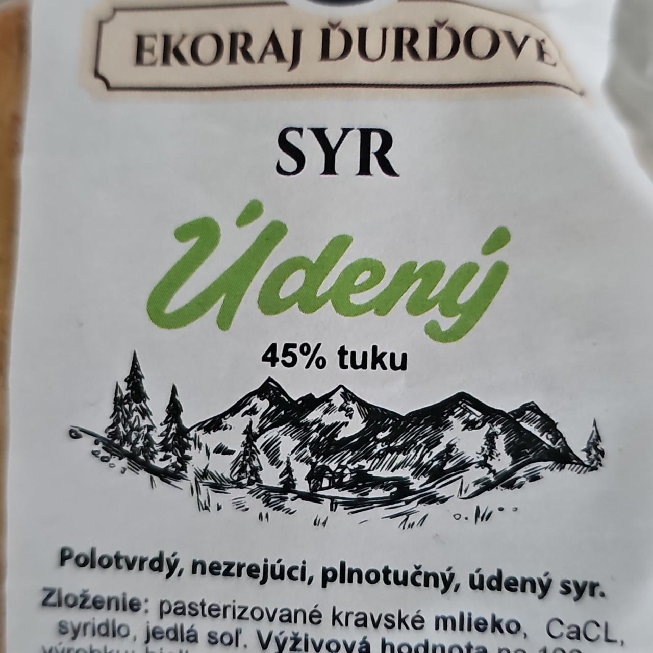 Fotografie - Syr údený Ekoraj Ďurďové