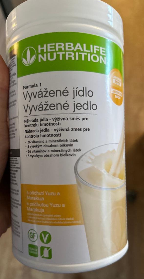 Fotografie - Vyvážené jídlo Formula 1 s příchutí Yuzu a Marakuja Herbalife Nutrition