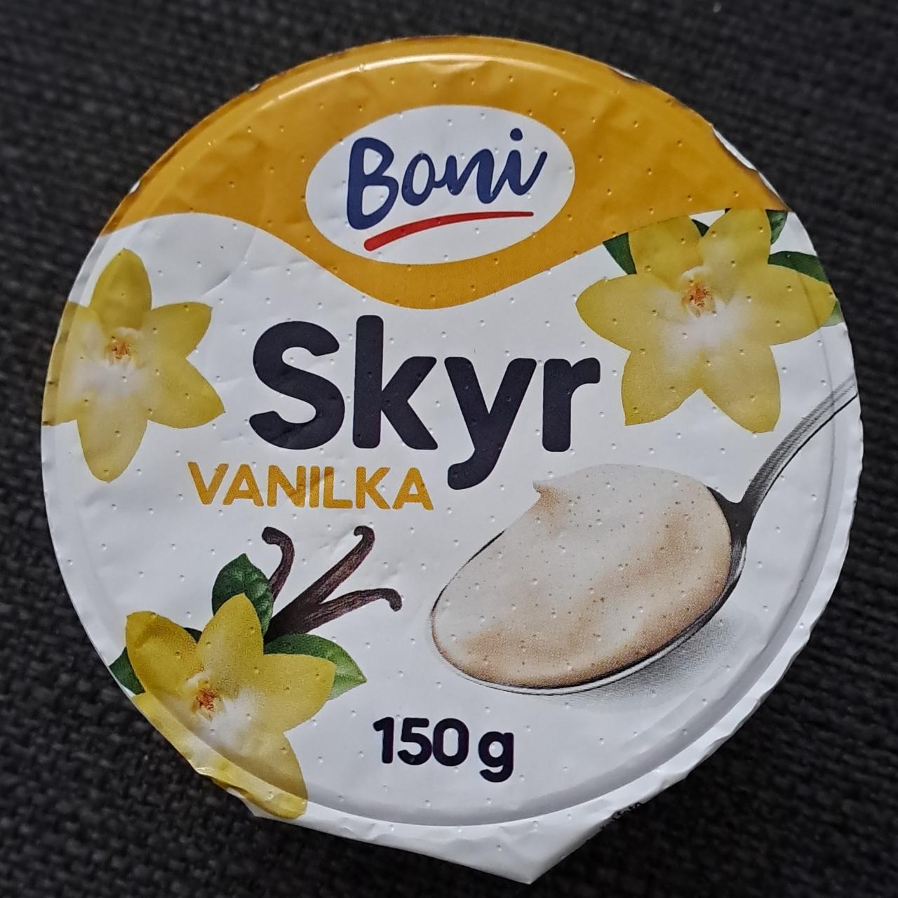 Fotografie - Skyr vanilka Boni