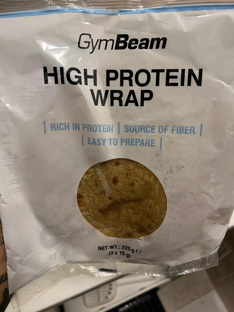 Fotografie - High protein wrap GymBeam