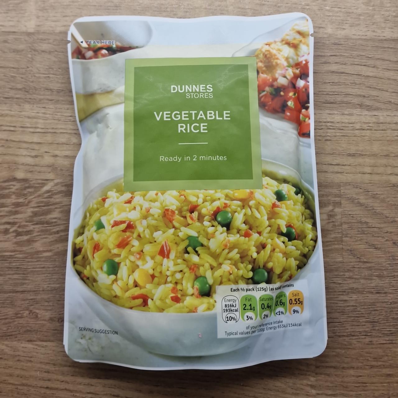 Fotografie - Vegetable Rice Dunnes Stores