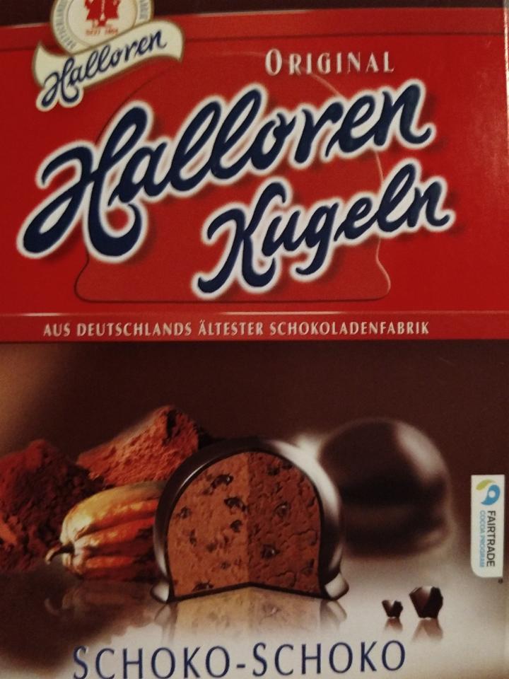 Fotografie - Original Halloren Kugeln Schoko-Schoko-Creme