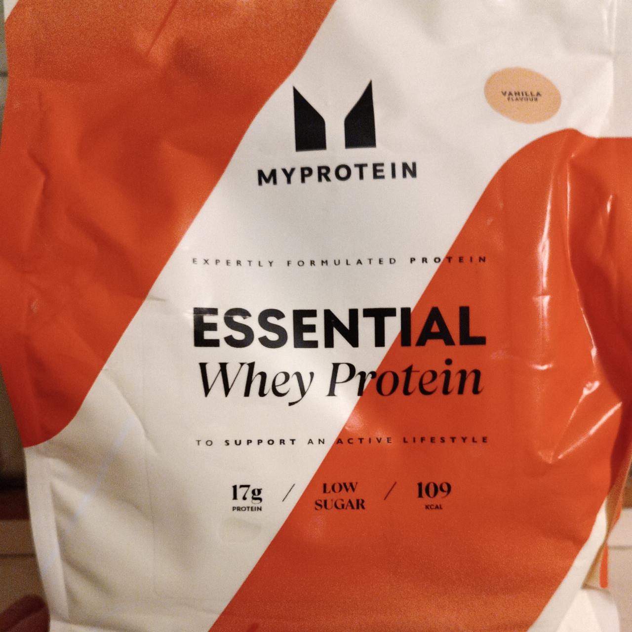 Fotografie - Essential whey protein vanilla Myprotein