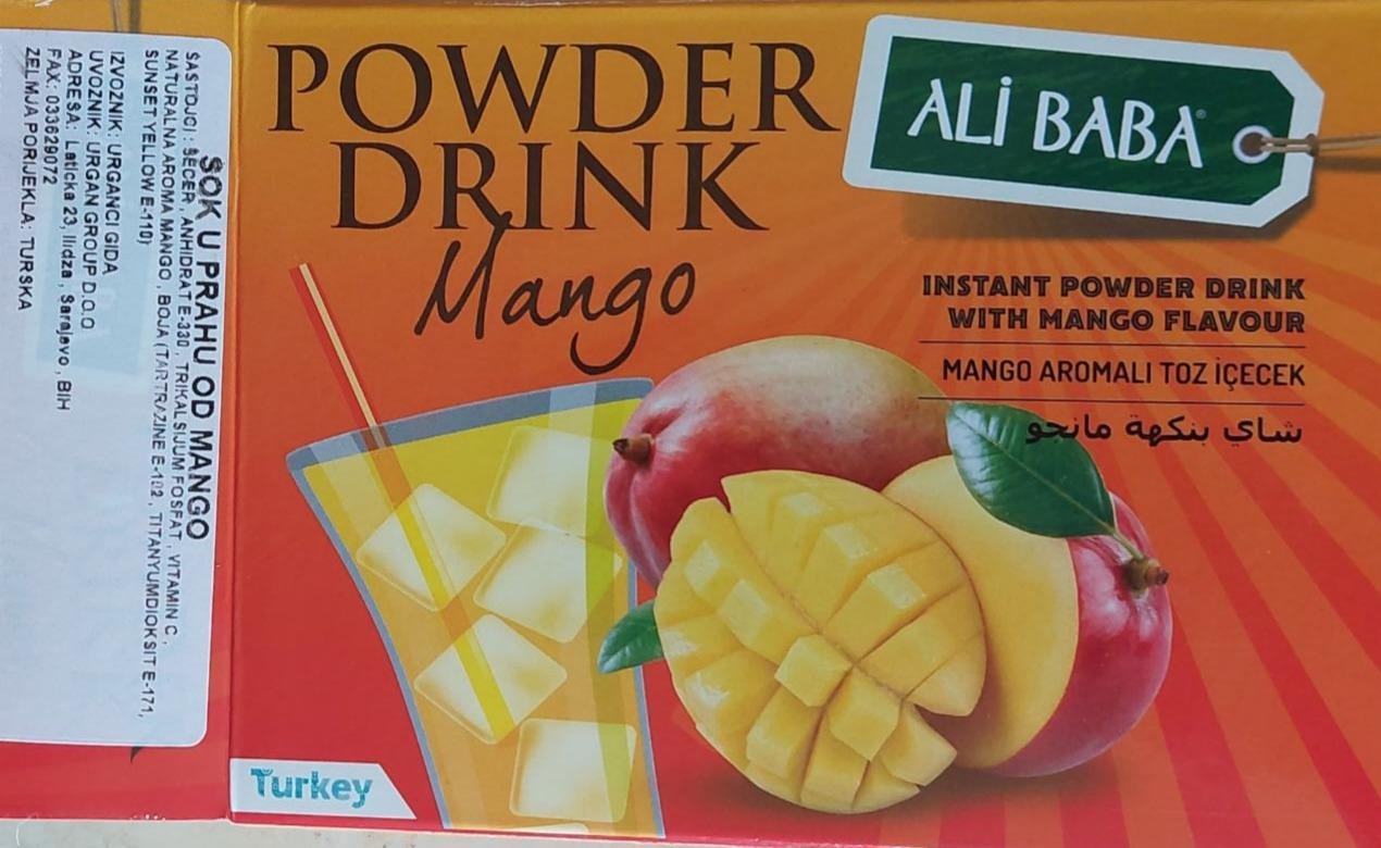 Fotografie - Powder Drink Mango Ali Baba