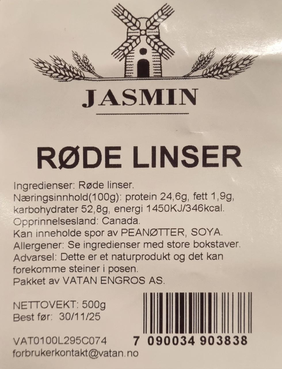 Fotografie - Røde Linser Jasmin