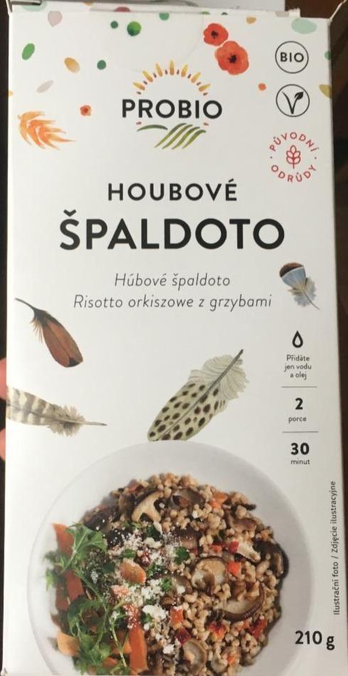 Fotografie - Houbové špaldoto Probio