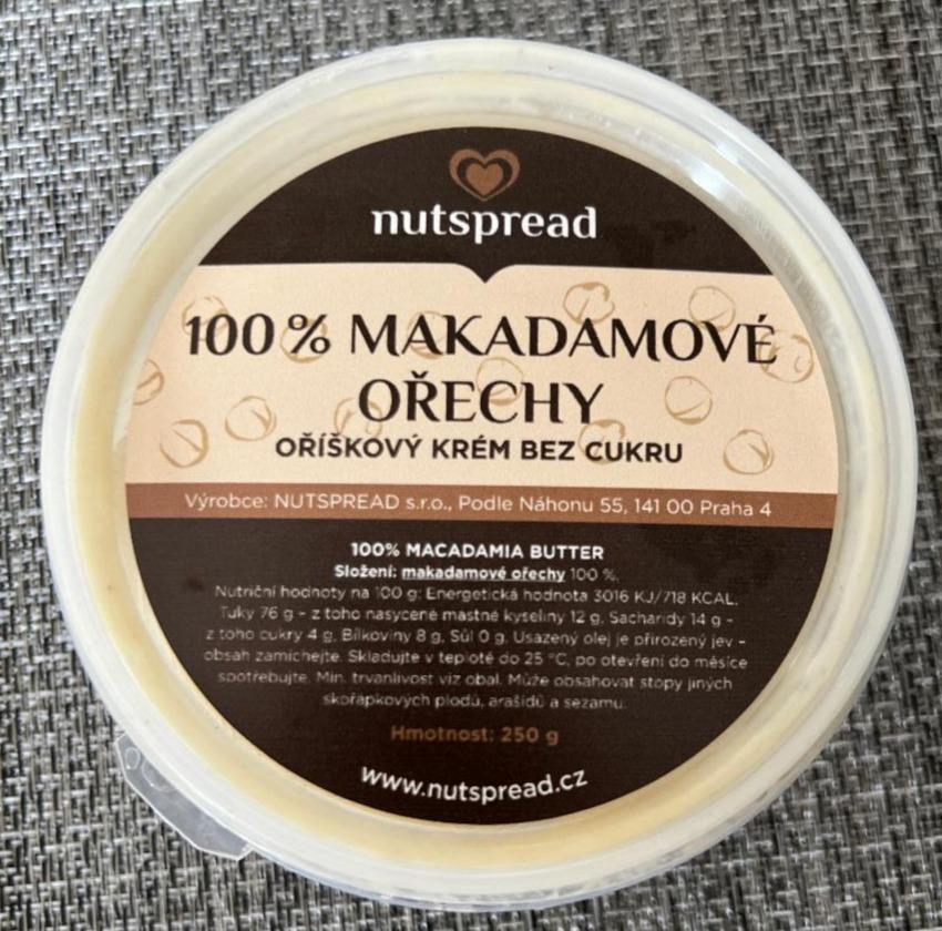 Fotografie - 100% Makadamové ořechy Nutspread