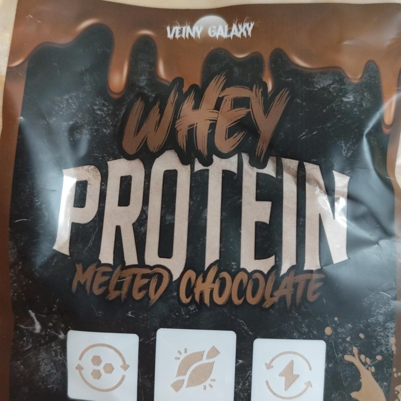 Fotografie - Whey Protein Melted Chocolate Veiny Galaxy