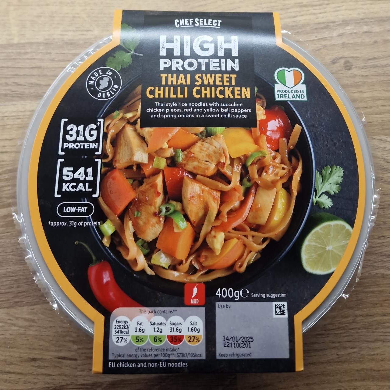 Fotografie - High Protein Thai Sweet Chilli Chicken Chef Select