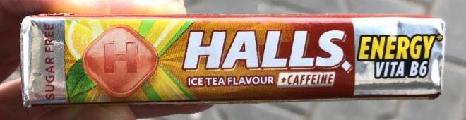 Fotografie - Ice Tea Energy Sugar Free Halls