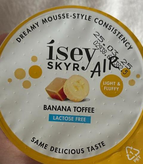 Fotografie - Air Mousse Banana-Toffee Ísey Skyr