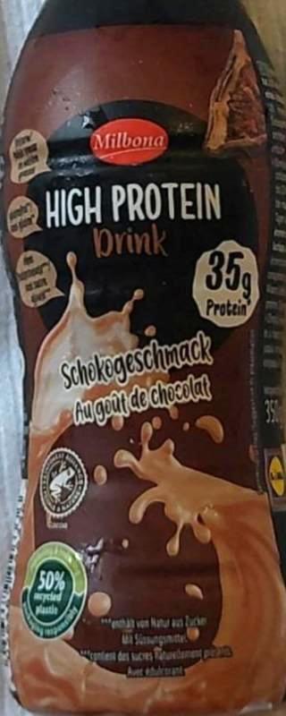 Fotografie - High Protein CHOCO Drink Milbona