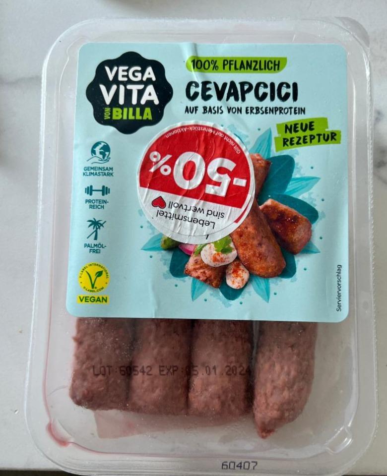 Fotografie - Cevapcici Vega Vita Billa