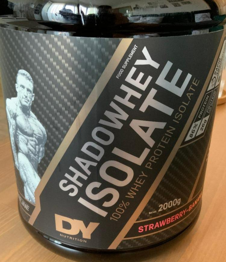 Fotografie - Shadowhey Isolate Strawberry-Banana DY Nutrition