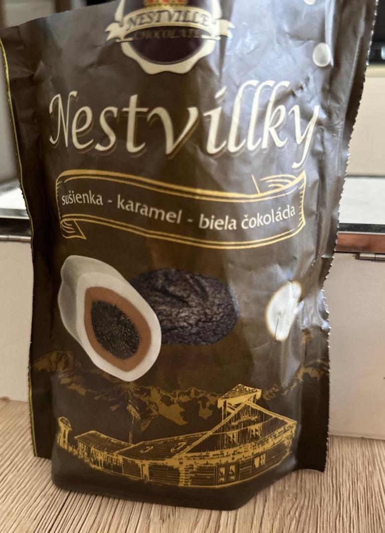 Fotografie - Nestvillky sušienka - karamel - biela čokoláda Nestville