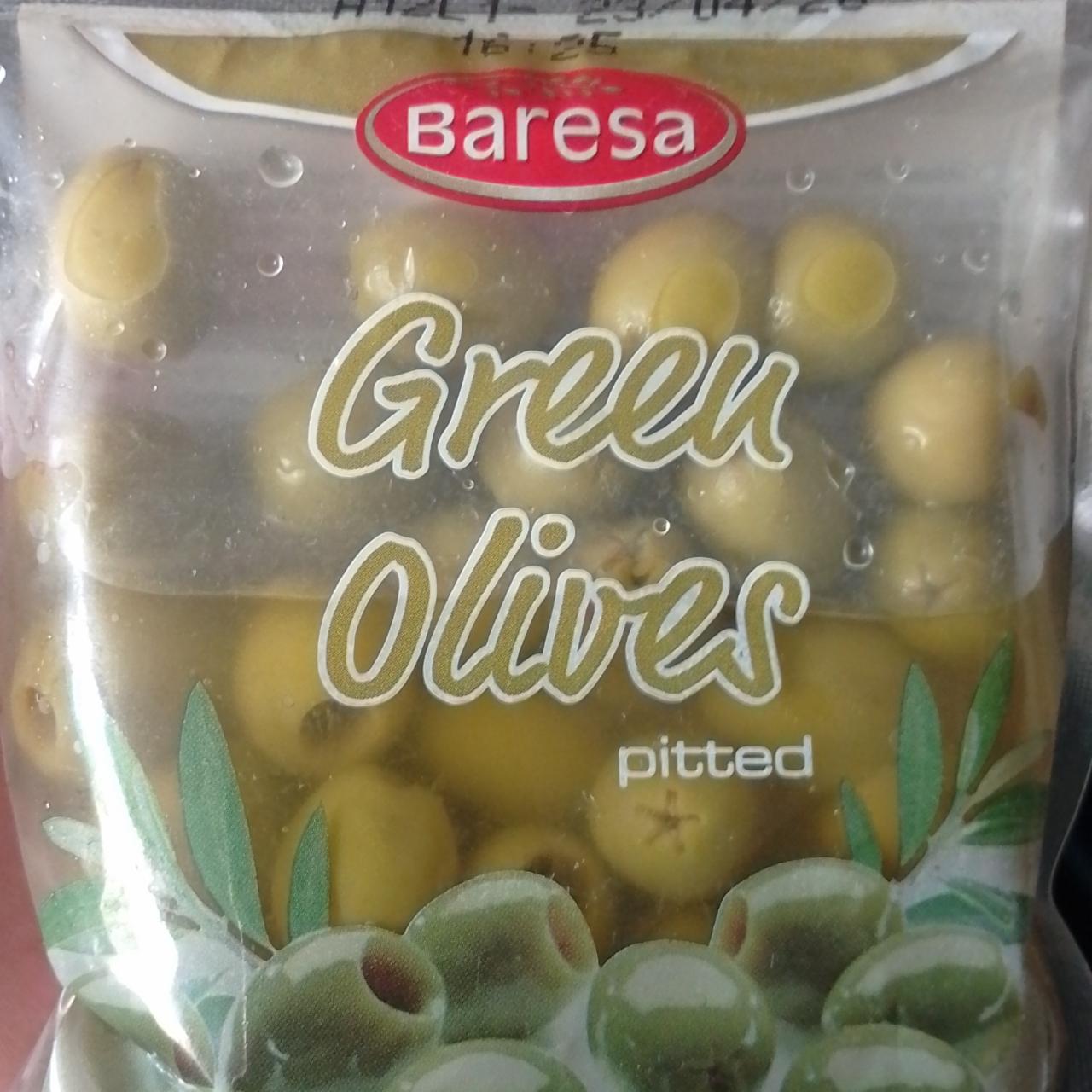 Fotografie - Green Olives Pitted Baresa