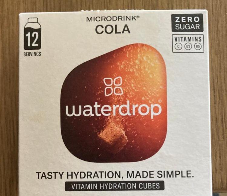 Fotografie - Microdrink Cola Waterdrop