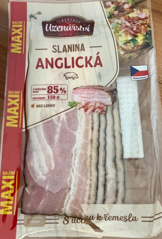 Fotografie - Slanina anglická Albertovo uzenářství