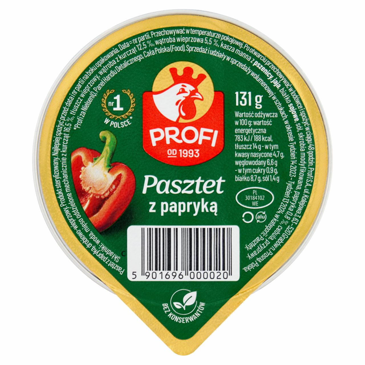 Fotografie - Pasztet pikantny Profi