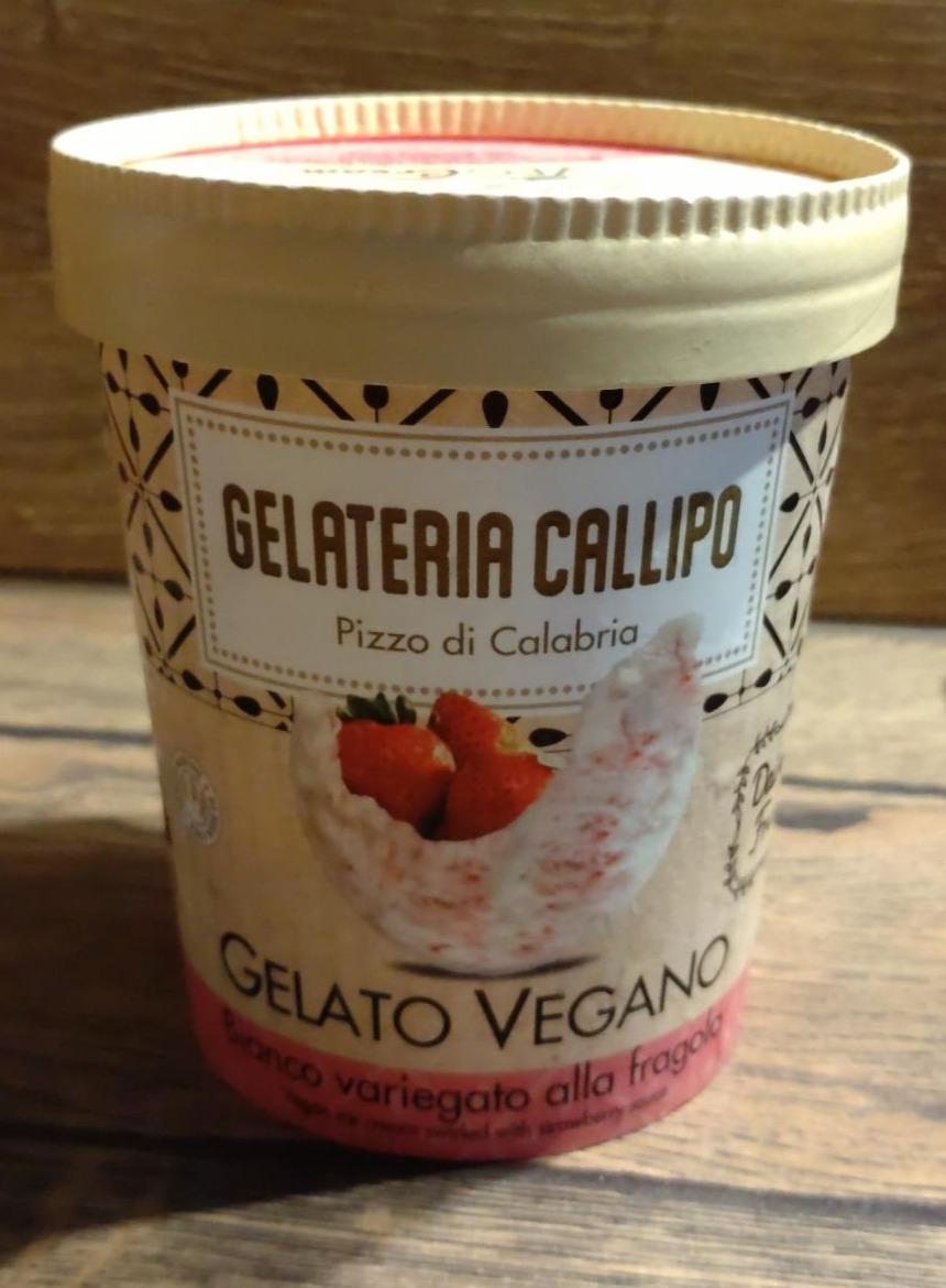 Fotografie - Gelato Vegano fragola Gelateria Callipo