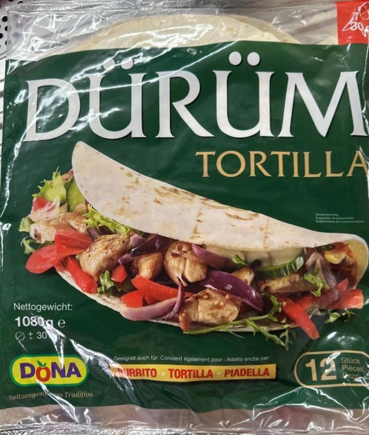 Fotografie - Dürüm Tortilla Dona