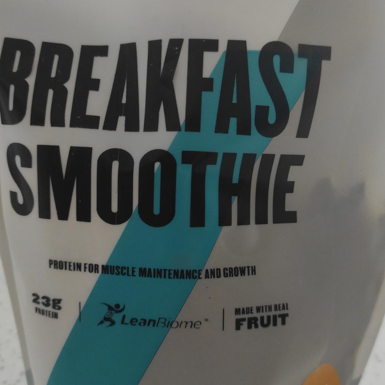 Fotografie - Breakfast Smoothie Mango & Passion fruit Myprotein