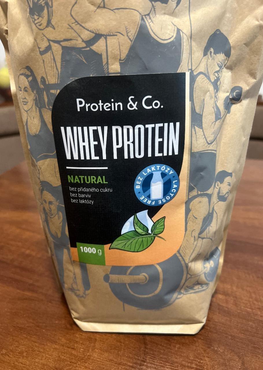 Fotografie - Whey Protein Natural Protein & Co.