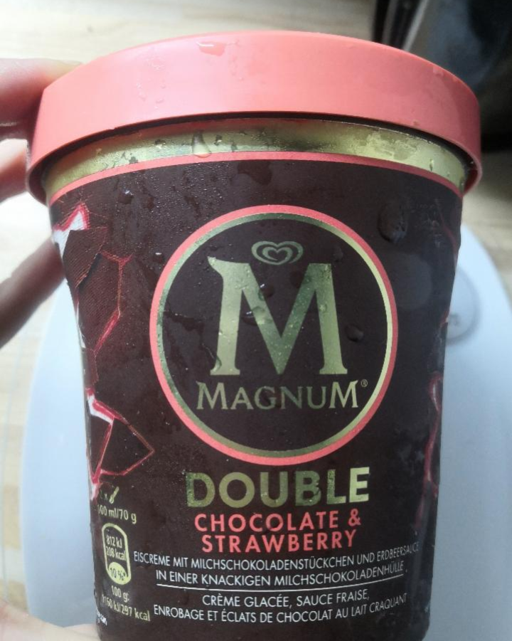 Fotografie - Magnum double chocolate strawberry