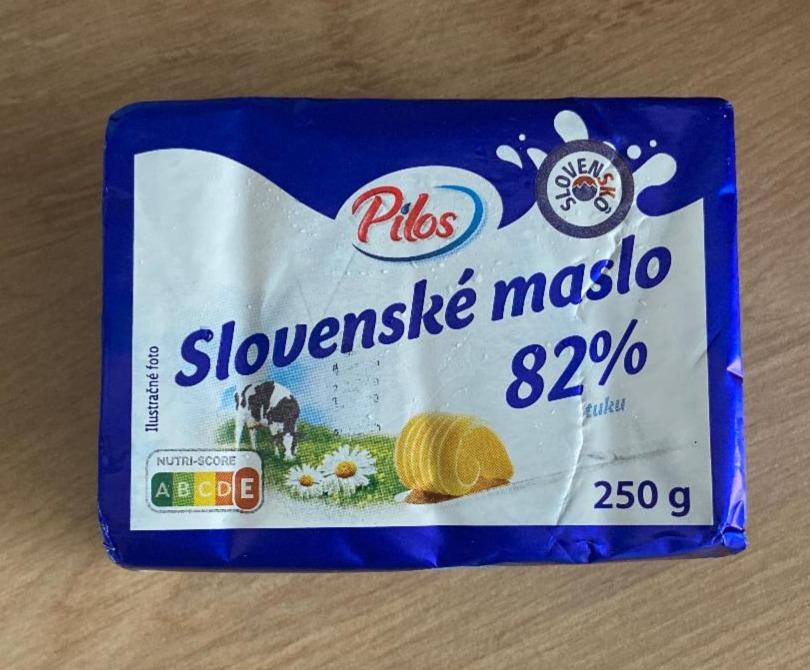 Fotografie - Slovenské maslo 82% Pilos