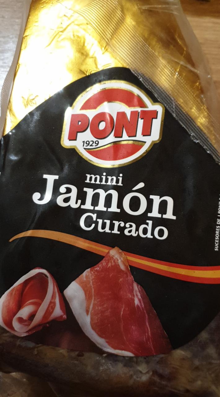 Fotografie - sušená šunka Jamón Curado